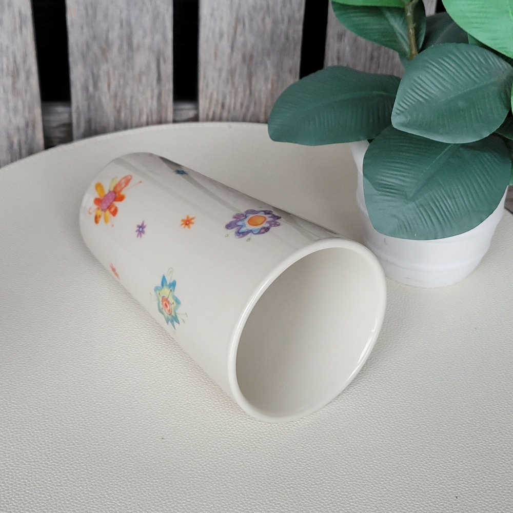 Natural Life Floral Ceramic Mug with Inspirational Quote - Picture 5 of 9
